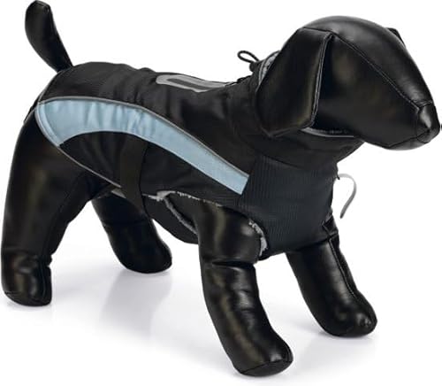 Beeztees Hundemantel Saby versch. Größen und Farben, Farbe:schwarz/blau, Größe:24 cm von Karlie