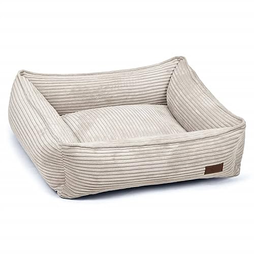 DBL REST BED RIBBED LGREY 65X6 65X60X20 CM LIGHT GREY von Karlie