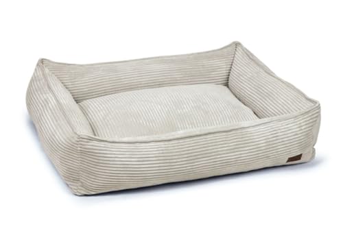 DBL REST BED RIBBED LGREY 95X8 95X80X23 CM LIGHT GREY von Karlie