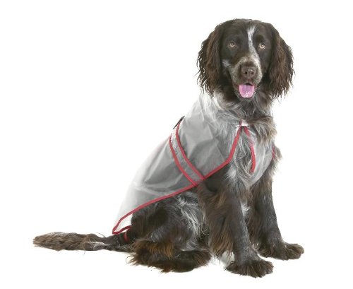 KARLIE Regenmantel CLASSIC für Hunde transparent in 8 Größen (von 30 - 60cm) von Karlie