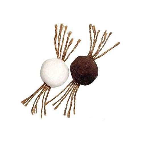 KARLIE Spielzeug NATURE CAT TOY Ball 4cm Durchmesser 2er-Pack für Katzen von Karlie