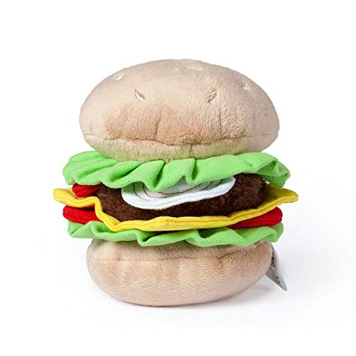 Karlie Hundespielzeug Plüsch Burger L: 14 cm B: 12.5 cm H: 11 cm von Karlie