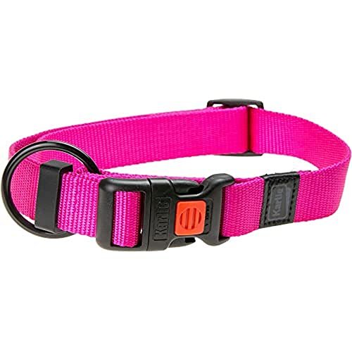 Karlie Art Sportiv Plus Halsband verstellbar neue universal Farben Mix and Match L: 45 - 65 cm B: 25 mm L pink von Karlie