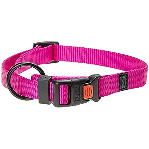 Karlie Art Sportiv Plus Halsband verstellbar neue universal Farben Mix and Match L: 55 - 75 cm B: 40 mm XL pink von Karlie