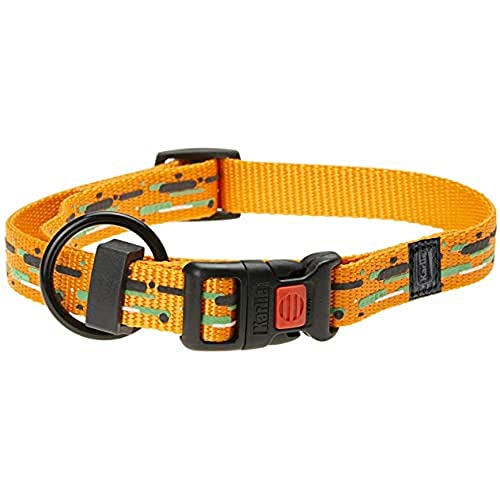 Karlie Art Sportiv Plus Halsband verstellbar mit gedrucktem Motiv Mix and Match L: 40 - 55 cm B: 20 mm Stripe von Karlie