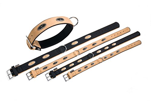 Karlie Art Buffalo Halsband Oak L: 55 cm B: 30 mm L schwarz-beige von Karlie