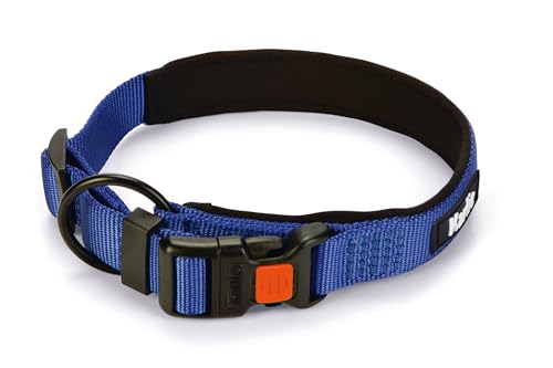 Karlie Art Sportiv Premium, Hundehalsbänder, Nylon, Blau, 45-50x2,5 cm von Karlie