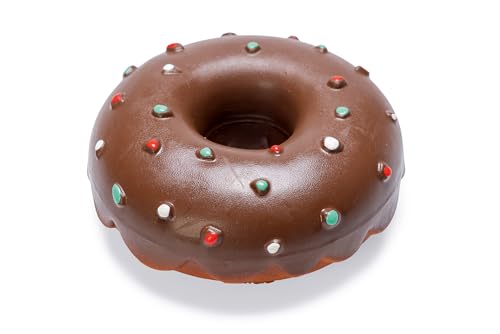 Karlie Doggy Donut, Hundespielzeug, Latex, Braun, 12x12x5 cm von Karlie