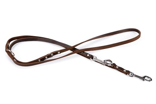 Karlie Führleine Rondo, genietet L: 200 cm B: 12 mm braun Karlie Führleine Rondo, genietet L: 200 cm B: 12 mm braun von Karlie