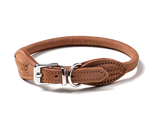 Karlie Halsband Buffalo, rund L: 55 cm B: 10 mm braun von Karlie