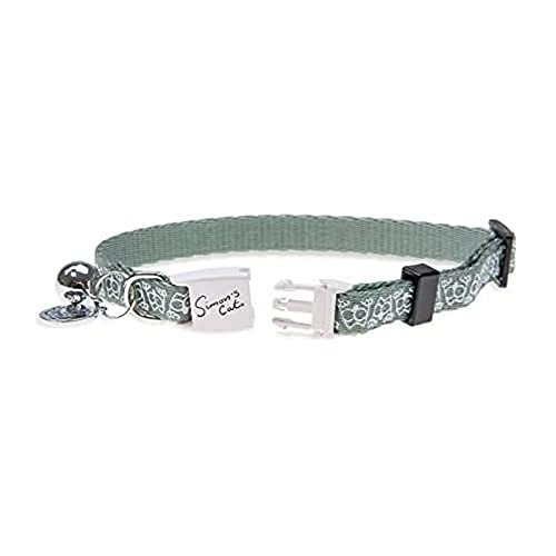 Karlie K Simons Cat Halsband Katze grün 20-30 cm x 10 mm 150 g von Karlie