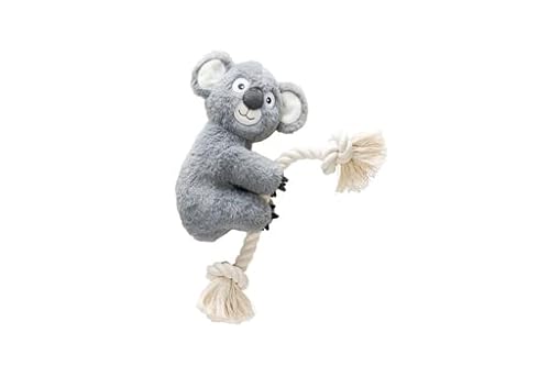 Karlie Kletter Koala, Hundespielzeug, Plüsch, Grau, 40x18 cm von Karlie