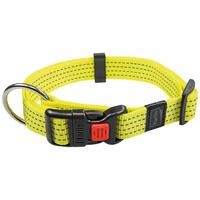 Karlie - Neon & Reflex Hunde-Halsband [45-65 cm x 25 mm, Farbe: Neongelb] von Karlie