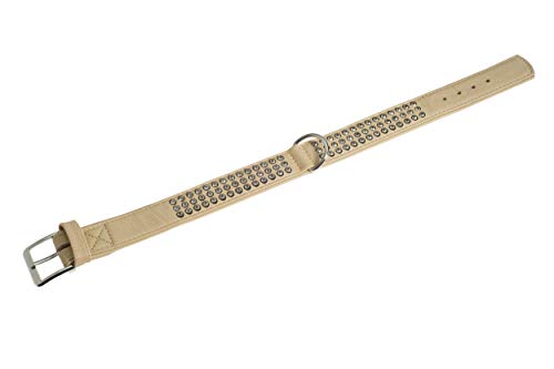 Karlie Nordic Strass Halsband L: 65 cm B: 40 mm XL hellbeige von Karlie