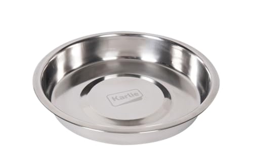 Karlie Puppynapf, Hundenäpfe, Edelstahl, Silber, 1500 ml, Durchm. 21-25 cm von Karlie