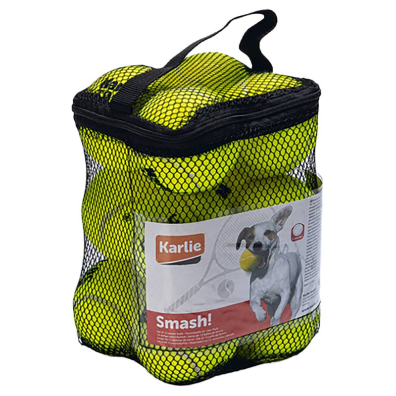 Karlie Tennisball-Set - 12 Stück, Ø 6 cm von Karlie