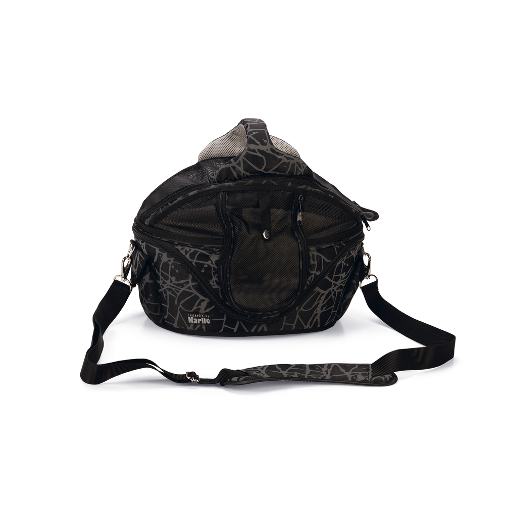 Karlie Tragetasche Shopper De Luxe - Größe S - Schwarz Karlie Tragetasche Shopper De Luxe - Größe S - Schwarz von Karlie