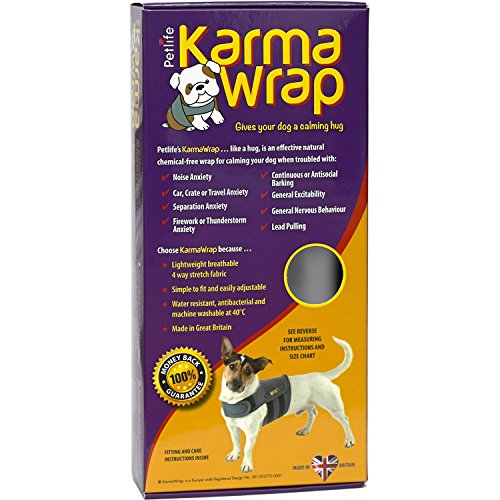 Karma Wrap Hundemantel für ein beruhigendes Gefühl, Large von Karma Wrap