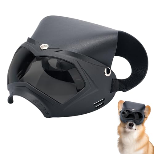Große Hundesonnenbrille - wasserdichte UV-Schutz Sonnenbrille Mit Kappe - Stoßfestes Hundebrille Helm, Atmungsaktiv Für Outdoor Camping Große Hundesonnenbrille - wasserdichte UV-Schutz Sonnenbrille Mit Kappe - Stoßfestes Hundebrille Helm, Atmungsaktiv Für Outdoor Camping von Kasmole