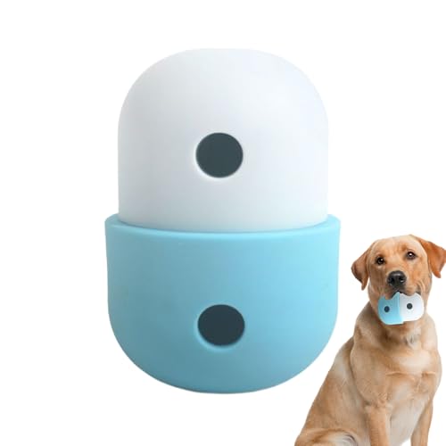 Hund Kauspielzeug, Silicone Hundefutter Spender Ball, Multifunktionelles Leckerli Spielzeug für kleine und mittlere Hunde Hund Kauspielzeug, Silicone Hundefutter Spender Ball, Multifunktionelles Leckerli Spielzeug für kleine und mittlere Hunde von Kasmole
