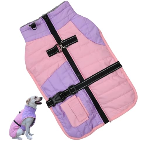 Hunde-Wintermantel,Hundemäntel für kaltes Wetter | Kleidung für Haustiere,Hundebekleidung für kleine Hunde, Pullover für Haustiere, Winterkleidung für Hunde, mit Zuglöchern für kleine bis von Kasmole