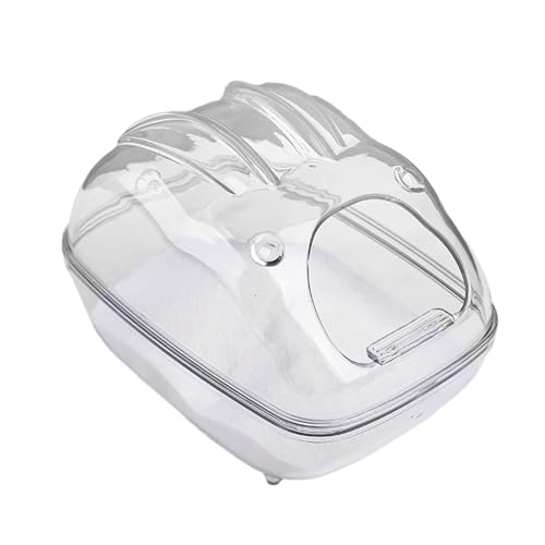 Kasmole Hamster Sandbad Behälter, Multifunktionale Hamstertoilette, Durchsichtige Chinchilla Badewanne Zur Körperpflege Für Kleintiere Kasmole Hamster Sandbad Behälter, Multifunktionale Hamstertoilette, Durchsichtige Chinchilla Badewanne Zur Körperpflege Für Kleintiere von Kasmole