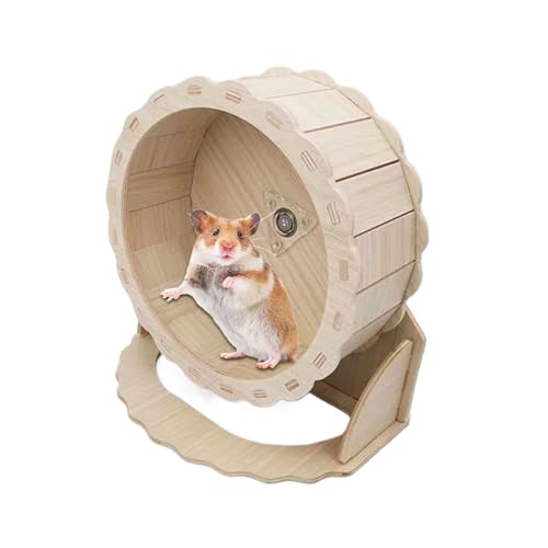 Leises Hamsterrad,Hamsterlaufräder Aus Holz | Natürliche Laufschale Zur Käfigdekoration Und Klettermöglichkeit Spielzeug Für Kleintiere Zur Beschäftigung Und Zahmepflege Leises Hamsterrad,Hamsterlaufräder Aus Holz | Natürliche Laufschale Zur Käfigdekoration Und Klettermöglichkeit Spielzeug Für Kleintiere Zur Beschäftigung Und Zahmepflege von Kasmole