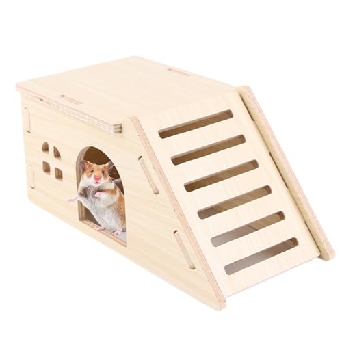 Nagetierhaus - Kletterlandschaft Für Kleinnager Mit Leiter - Spielzeug Zubehör Beschäftigungsnest Für Farbmäuse Chinchillas Nagetierhaus - Kletterlandschaft Für Kleinnager Mit Leiter - Spielzeug Zubehör Beschäftigungsnest Für Farbmäuse Chinchillas von Kasmole