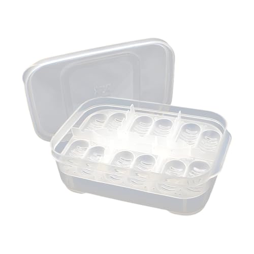 Schildkröten Brutkasten,Unterteilte Reptilien Brutbox Mit Mehreren Fächern | Inkubations-Überwinterungs-Fütterungsschale für Geckos, Echsen & Amphibien Schildkröten Brutkasten,Unterteilte Reptilien Brutbox Mit Mehreren Fächern | Inkubations-Überwinterungs-Fütterungsschale für Geckos, Echsen & Amphibien von Kasmole