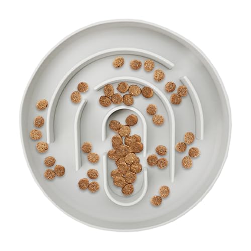 Slow Feeder Katzennapf,Futterspiel Für Trocken- & Nassfutter Mit Verlangsamter Fütterung - Rutschfester Silikon Napf Mit Labyrinth-Design Für Gesunde Ernährung Innen & Außen Slow Feeder Katzennapf,Futterspiel Für Trocken- & Nassfutter Mit Verlangsamter Fütterung - Rutschfester Silikon Napf Mit Labyrinth-Design Für Gesunde Ernährung Innen & Außen von Kasmole