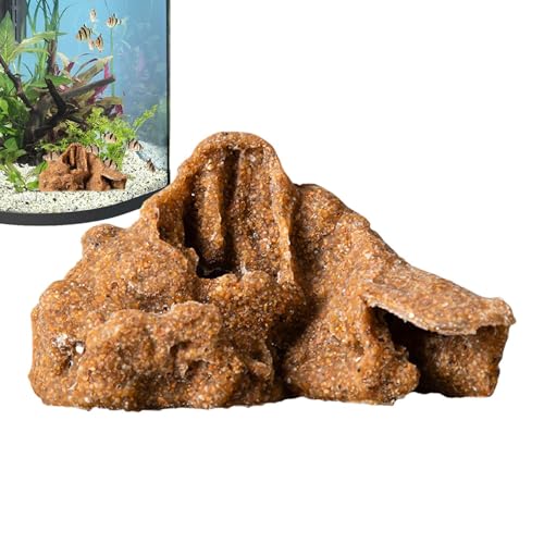 Unterschlupf für Schlangen | Felshöhle für Reptilien, Aquarium-Dekoration – Mehrzweck-Unterschlupf aus Kunstharz, für Bad, Sonne, Aquarium, klein, für Barbu-Drachen, Krabben, Schildkröten Unterschlupf für Schlangen | Felshöhle für Reptilien, Aquarium-Dekoration – Mehrzweck-Unterschlupf aus Kunstharz, für Bad, Sonne, Aquarium, klein, für Barbu-Drachen, Krabben, Schildkröten von Kasmole