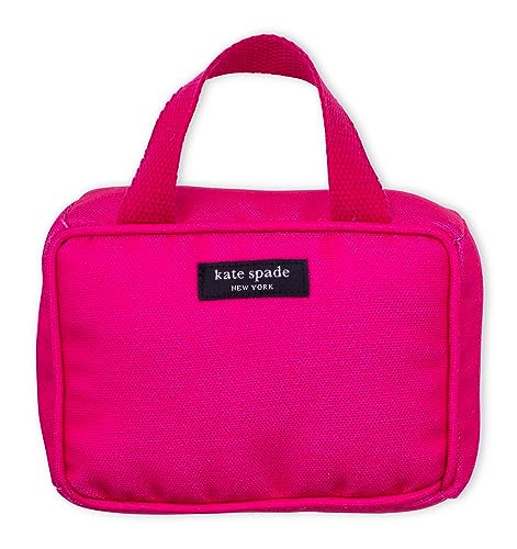 kate spade new york Niedliches Plüsch-Hundespielzeug mit Quietscher, Kauspielzeug für Haustiere, mit weichem strapazierfähigem Stoff für kleine, mittelgroße und große Rassen (rosa Handtasche) von Kate Spade New York