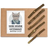 Kater Kasimir Katzenminze Sticks (Matatabi-Kausticks) Katzenminze Spielzeug, Katzen Kauhölzer, Sticks für Katzen Zahnpflege von Kater Kasimir