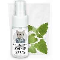 Kater Kasimir Premium Katzenminze-Spray. Rein natürlich im 30ml Pumpzerstäuber von Kater Kasimir