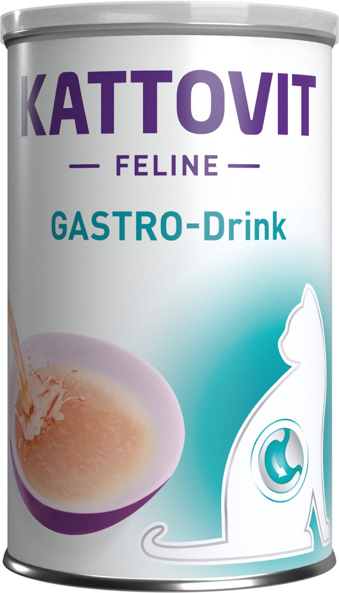 KATTOVIT Drink Gastro 135 Milliliter Katzenspezialfutter 24 x 135 Milliliter