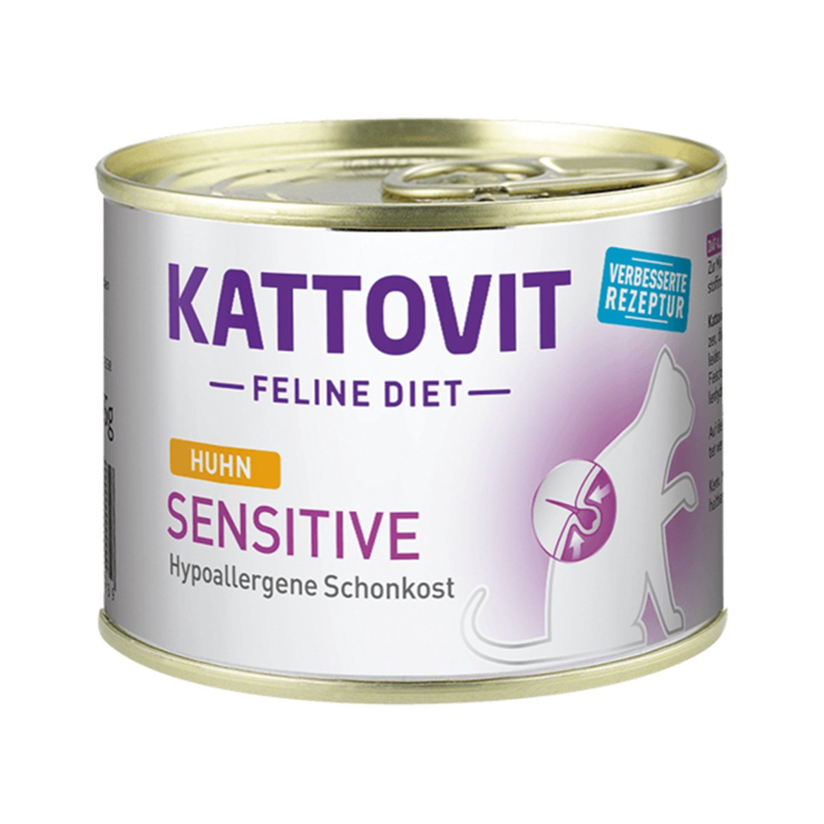 KATTOVIT Feline Diet Sensitive Huhn 12x85g von Kattovit