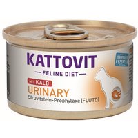 KATTOVIT Feline Diet Nassfutter Katze Urinary Adult Kalb 12x85 g von Kattovit