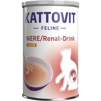 Kattovit Drink Niere/Renal - 12 x 135 ml mit Ente von Kattovit