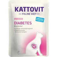 KATTOVIT Feline Diet Nassfutter Katze Diabetes Adult Lachs 24x85 g von Kattovit