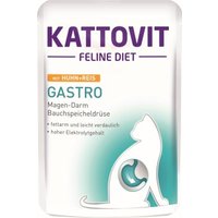 KATTOVIT Feline Diet Nassfutter Katze Gastro Adult Huhn & Reis 24x85 g von Kattovit