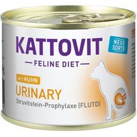 KATTOVIT Feline Diet Nassfutter Katze Urinary Adult Huhn 12x185 g von Kattovit