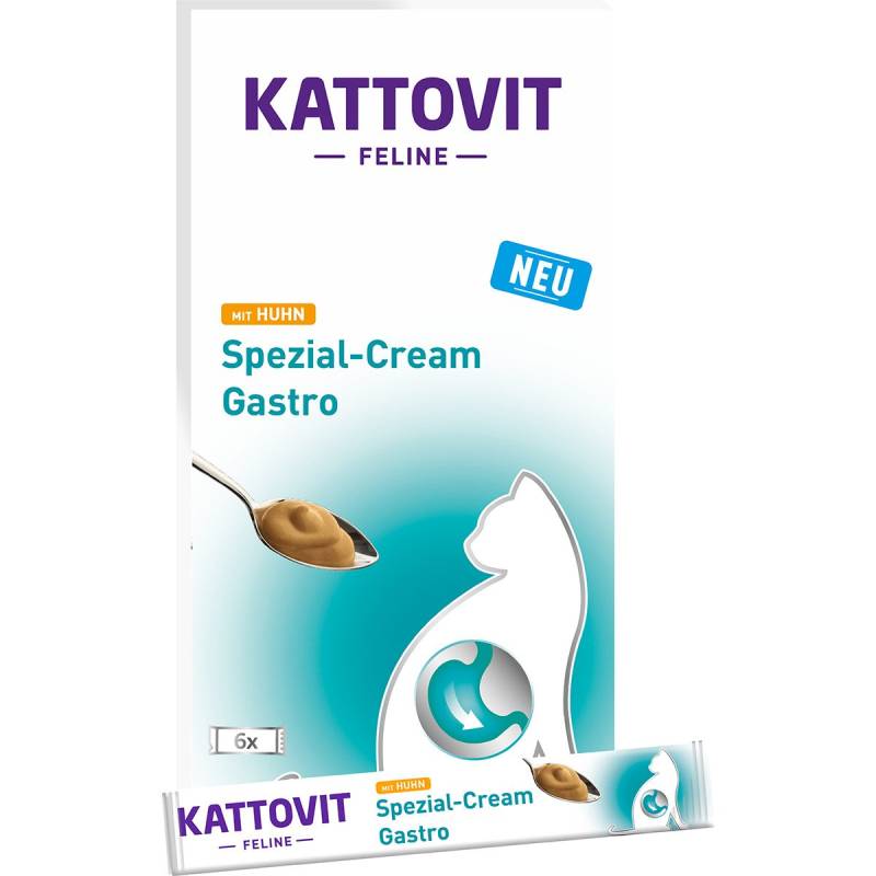 Kattovit Gastro Spezial-Cream 11x6x15g von Kattovit