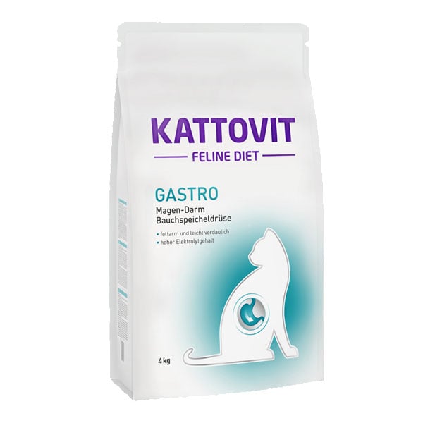 Kattovit Katzenfutter Feline Gastro 2x4kg von Kattovit