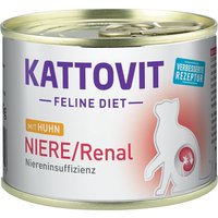 Kattovit Niere/Renal 185 g Dose - 12 x 185 g Huhn von Kattovit