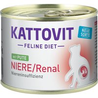 Kattovit Niere/Renal 185 g Dose - 24 x 185 g Pute von Kattovit