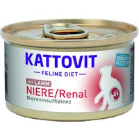 Kattovit Niere/Renal 85 g Dose - Lamm 12 x 85 g von Kattovit