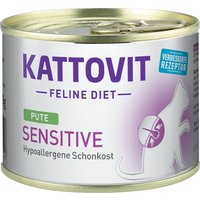 Kattovit Sensitive 185 g Dose - Pute 6 x 185 g von Kattovit