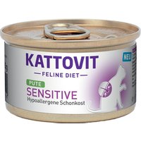 Kattovit Sensitive 85 g Dose - Pute 6 x 85 g von Kattovit