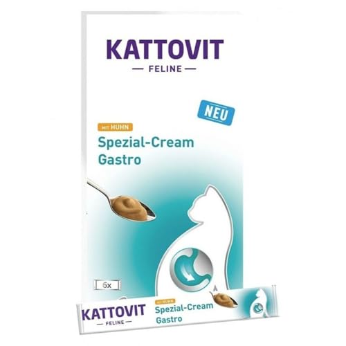 Kattovit Spezial-Cream Gastro mit Huhn 6x15g von Kattovit