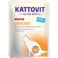 Kattovit Urinary Pouch 24 x 85 g - Kalb von Kattovit